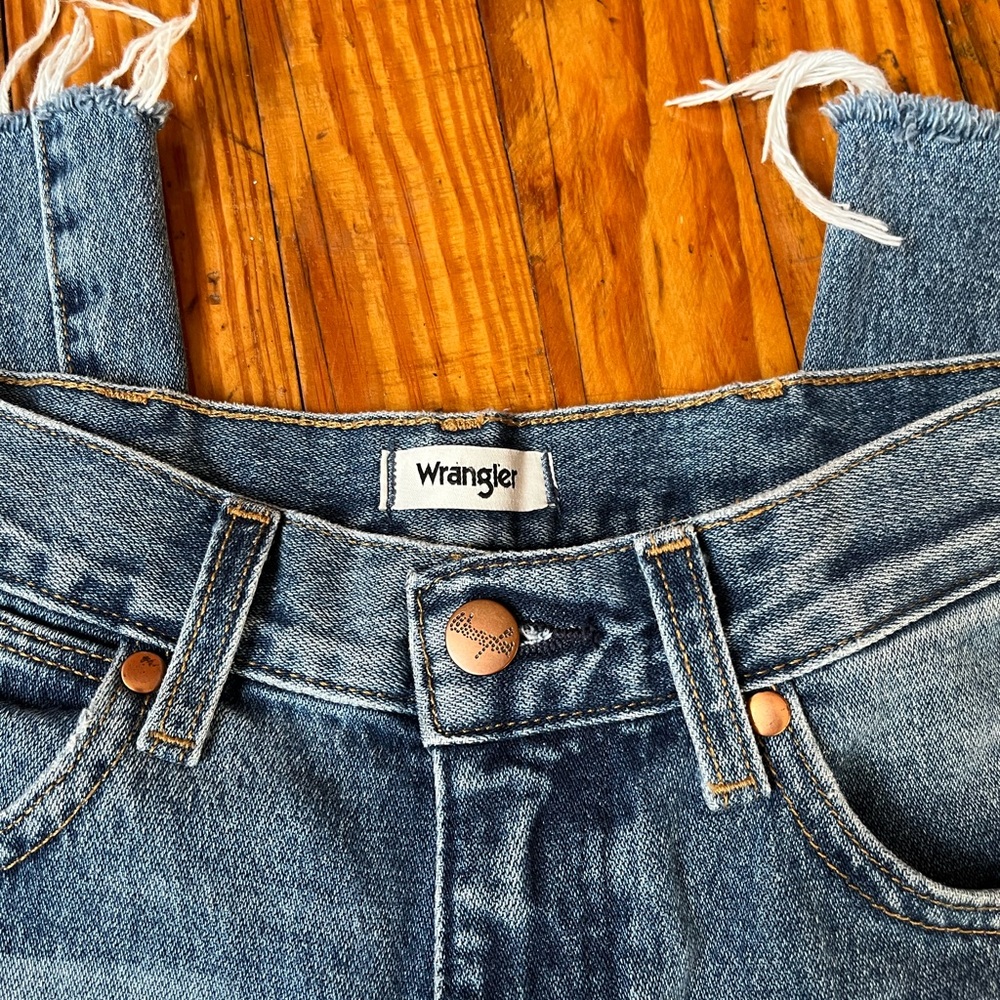 Wrangler Wild West High Rise Straight Jeans